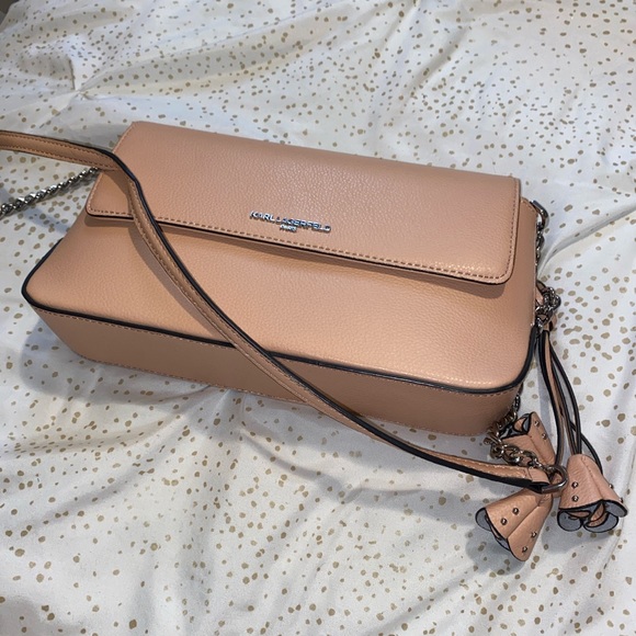 Karl ledgerfeld peach purse - Picture 3 of 5